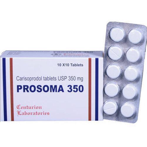 Soma Carisoprodol 350mg and 500mg