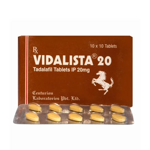 Vidalista 20mg Tadalafil Tablets